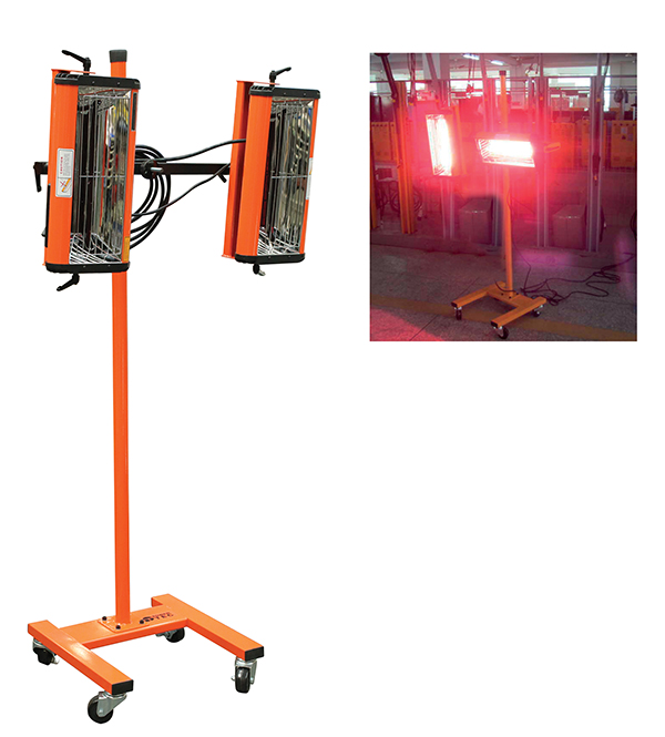 New 2kw Infrared Paint Dryer from PowerTEC PowerTEC