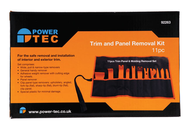 Laser Tools 92263 Trim & Panel Removal Master Kit 11pc