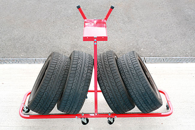 Laser Tools 92323 Wheel Storage Trolley