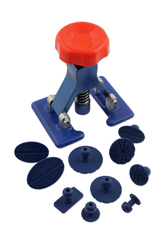 Laser Tools 92407 Dent Puller Kit with 10 Pads