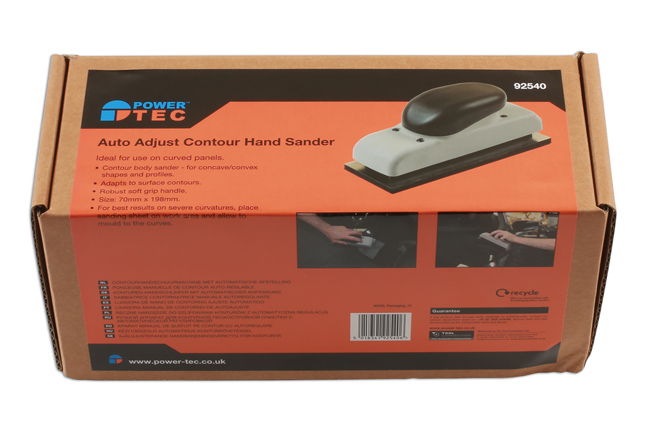 Laser Tools 92540 Auto Adjust Contour Hand Sander