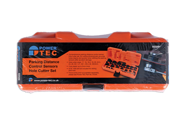 Laser Tools 92589 Parking Distance Control Sensors Hole Cutter Set 14pc