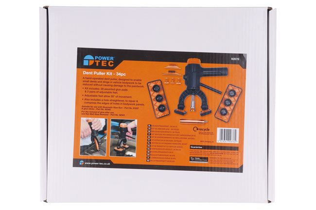Power-TEC 92676 Dent Puller Kit 34pc