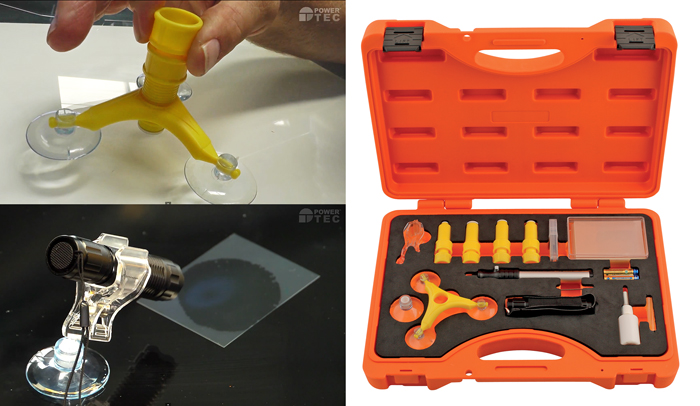 Windscreen Repair Kit from Power-TEC