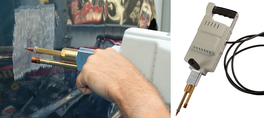 Pull dents quickly with the new Weld & Slide