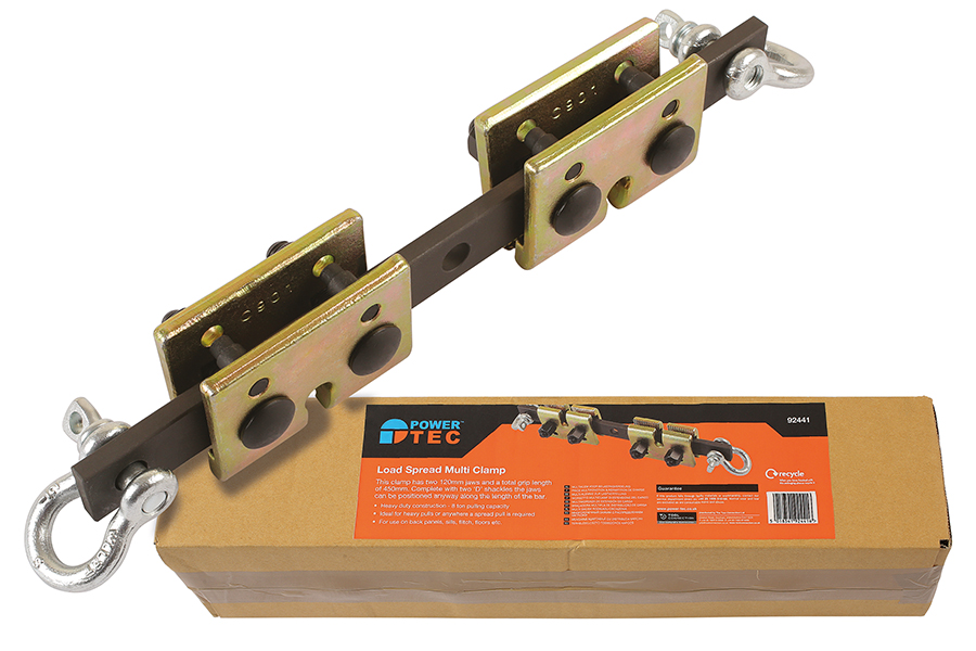 Load spreading multi-clamp from Power-TEC