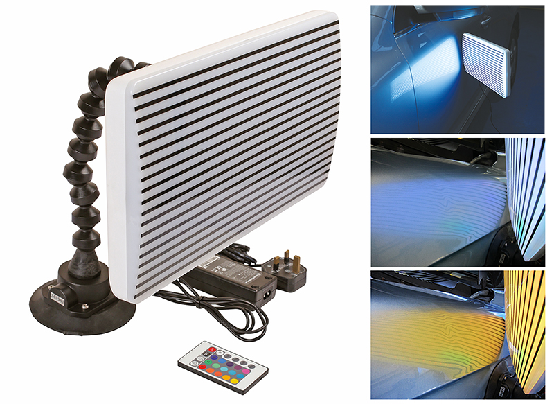 Multi-colour light board for tricky PDR repairs