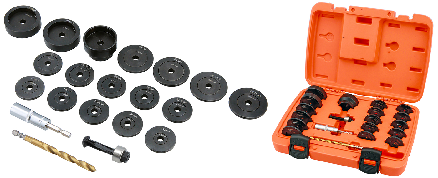 Power-TEC Parking Sensors Hole Cutter Set — fast, clean, dimensionally accurate holes for PDC refit