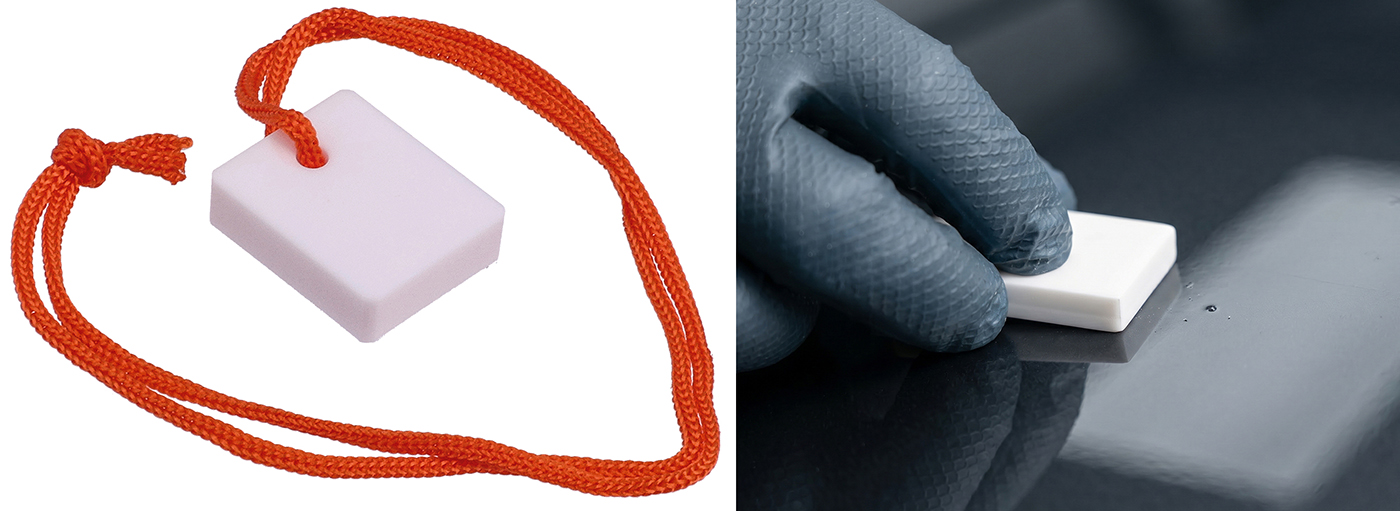 Power-TEC ceramic denibbing tool offers fast, controlled paint rectification