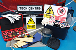Designed for bodyshops — the Power-TEC Hybrid & Electric Vehicle Safety Kit