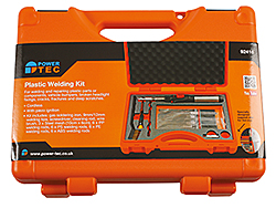 Cordless gas-powered plastic welder 