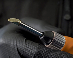 Staple, weld and finish — easily repair plastic components with this fully featured plastic repair kit