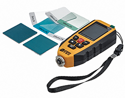 Compact paint thickness gauge can be used on both steel and alloy bodywork 