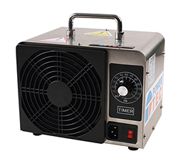 Sanitise quickly and efficiently, destroying viruses and bacteria with this portable ozone generator from Power-TEC