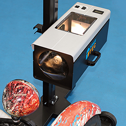 Fully adjustable headlight beam setter features digital light meter as standard