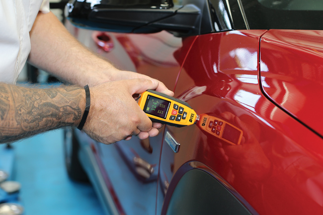 Digital paint thickness gauge Part No. 92604