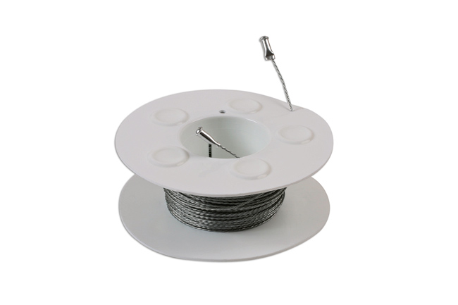 91160 Glass Cut Out Braided Wire