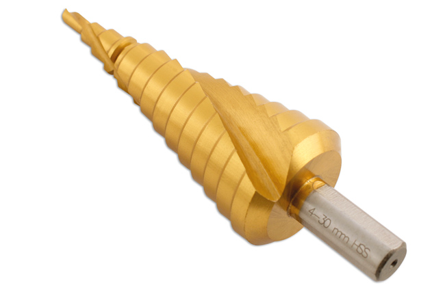 Laser Tools 91170 Stepped Drill 4 - 30mm