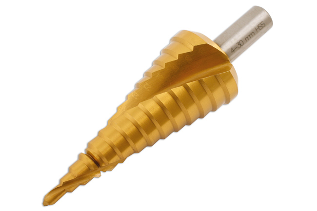 Laser Tools 91170 Stepped Drill 4 - 30mm