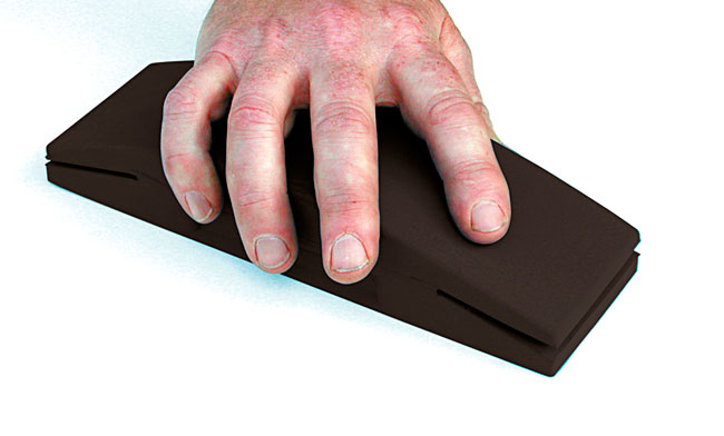 Laser Tools 91384 Rubber Sanding Block, Large