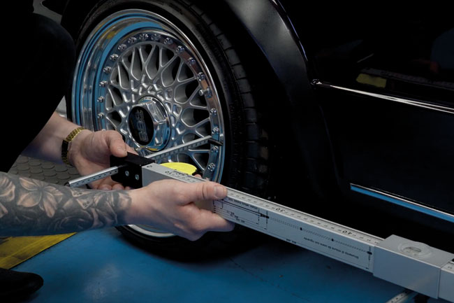 Power-TEC 91542 Telescopic Tram Gauge