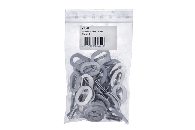Power-TEC 91641 AlumBits 1mm x 50 Twisted