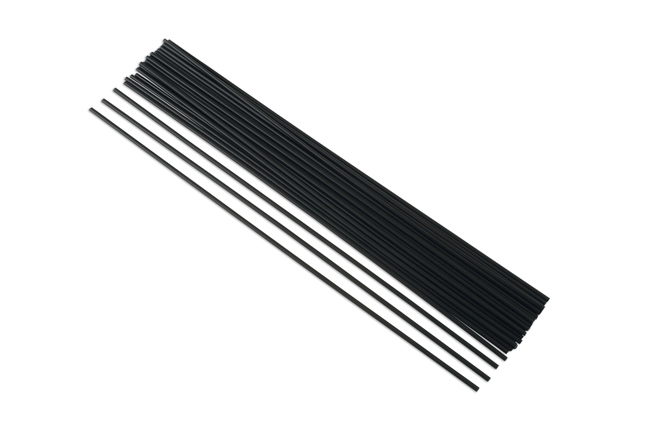 Laser Tools 91817 PP Black Rods 3mm 30pc
