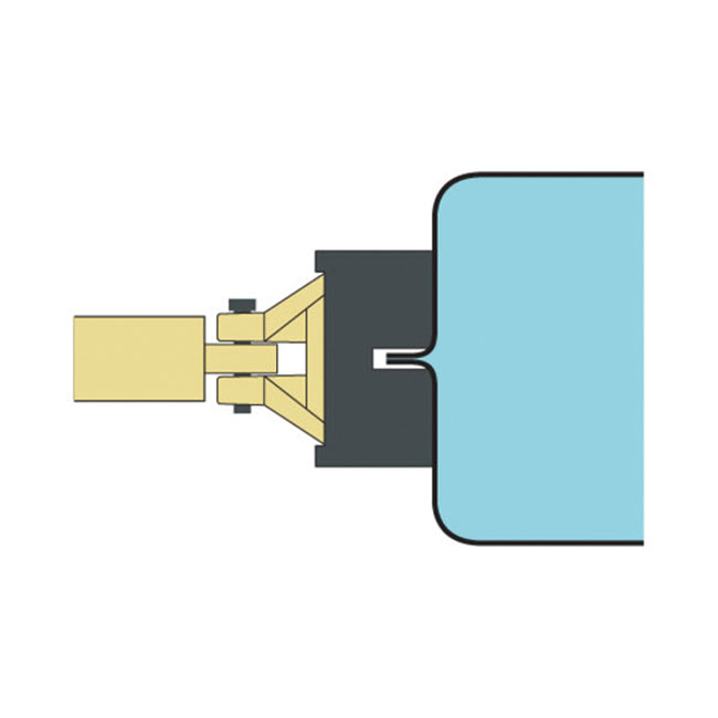 Power-TEC 92044 AiroPower Rubber Push Block - 19237P