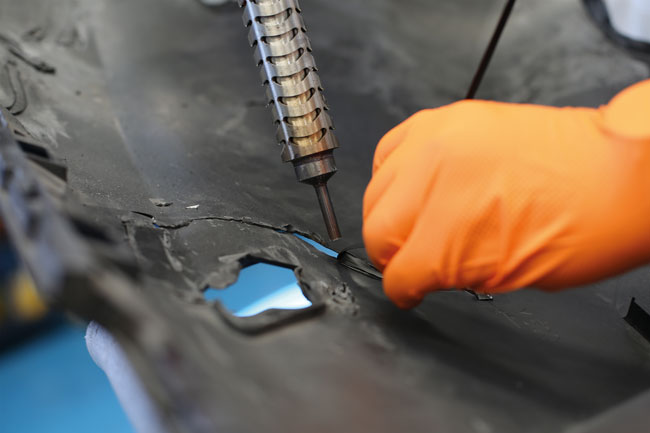 Power-TEC 92229 Nitrogen Plastic Welder with Generator/Stapler