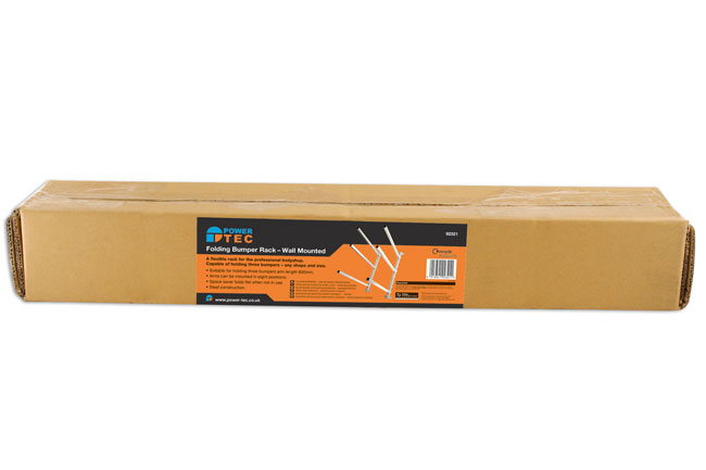 Laser Tools 92321 Folding Bumper Rack - Wall Mounted