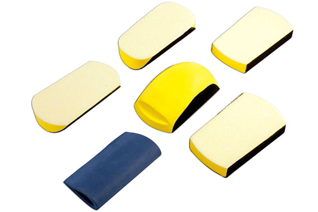 Laser Tools 92328 Sanding Block Kit 6pc
