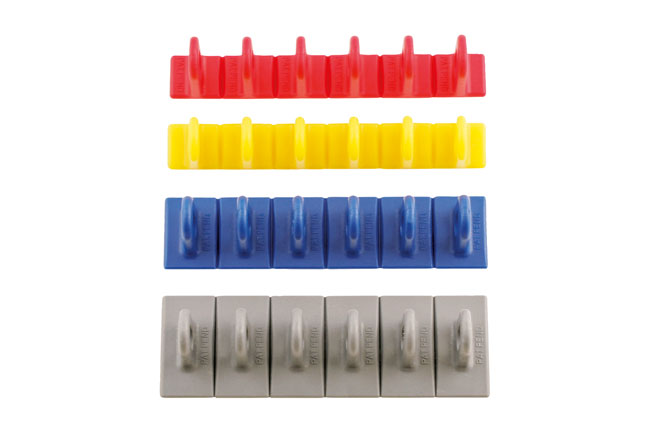 Laser Tools 92356 Rainbow Pack of Multipads 4pc