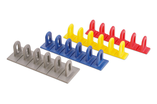 Laser Tools 92356 Rainbow Pack of Multipads 4pc