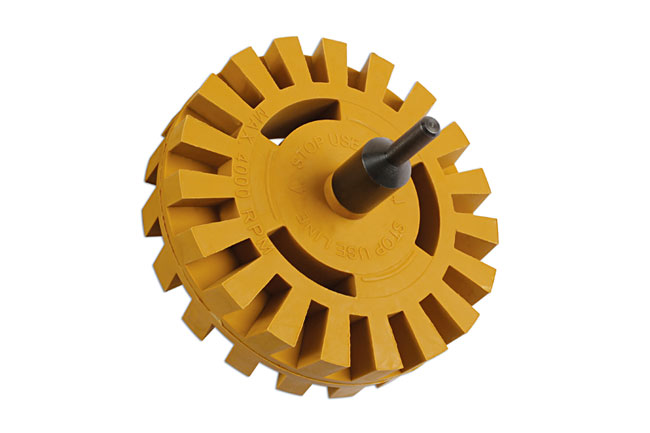 Laser Tools 92429 Fluted Stripe Off Disc with Adaptor