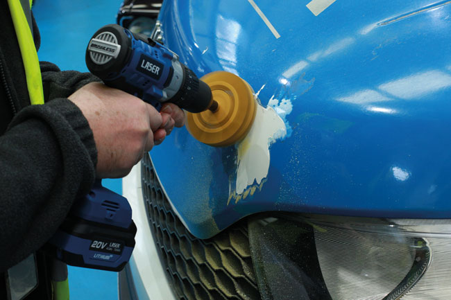 Laser Tools 92429 Fluted Stripe Off Disc with Adaptor