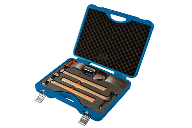 Laser Tools 92437 Body Hammer & Dolly Set 7pc