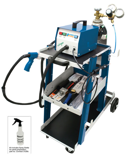 thumbnail image 2 of Plastic Welder Kit Soldering Hot Stapler Bumper Repair Welding Gun 600 2 of 13