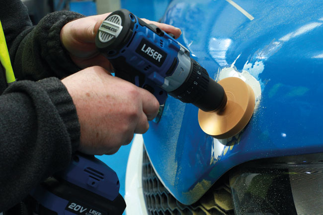 Laser Tools 92448 Stripe Off Disc - 5/16" x 24 Thread Shank