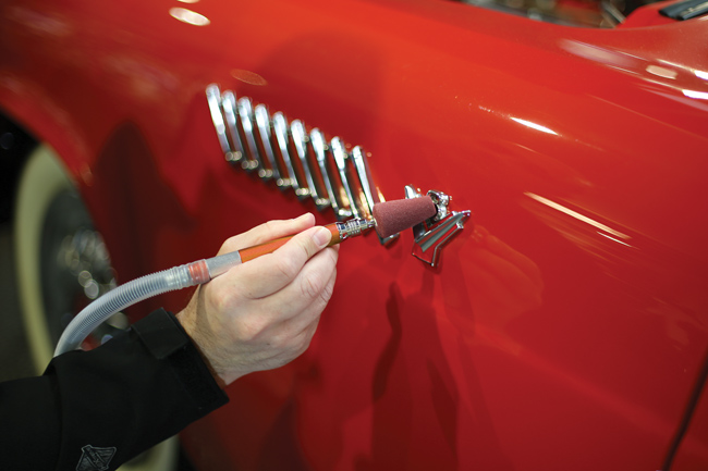 Laser Tools 92561 Polishing Sponge Wheels (Red, Extra Fine) 2pc