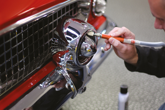 Power-TEC 92594 Pneumatic Detail Polishing Tool Kit & Tungsten Burr Set