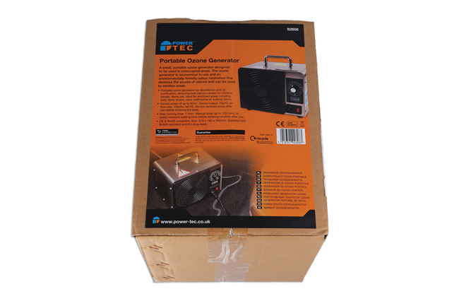 Laser Tools 92608 Portable Ozone Generator 10g/hr