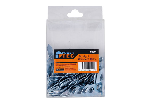 Power-TEC 92611 Straight Bit Washers 100pc