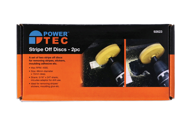 Laser Tools 92623 Stripe Off Disc 2pc