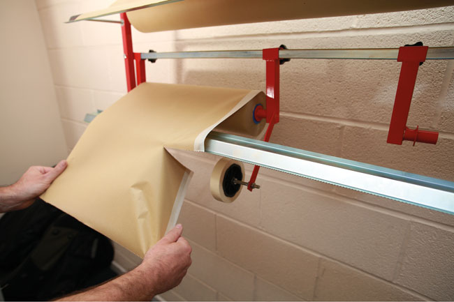 Power-TEC 92634 Wall Mounting Masking Rack