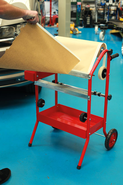 Power-TEC 92635 Masking Paper Dispenser Trolley