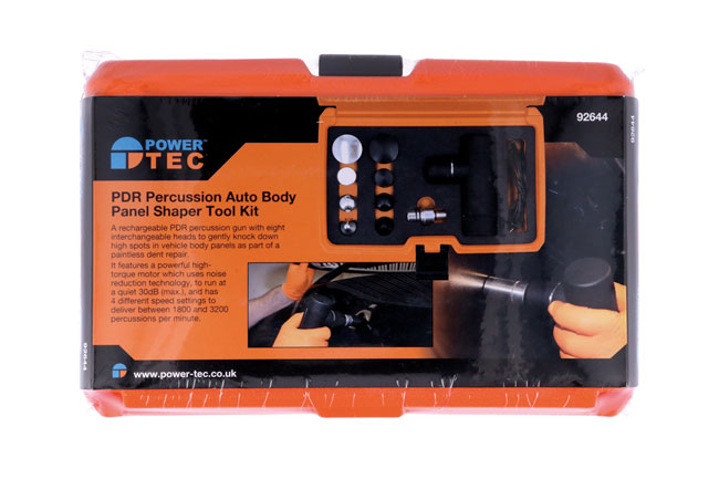 Power-TEC 92644 PDR Percussion Auto Body Panel Shaper Tool Kit