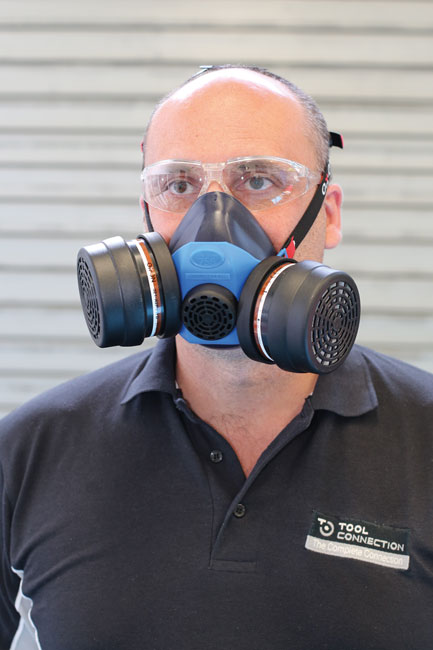 Power-TEC 92669 Comfort Fit Cartridge Respirator – Bodyshop Kit