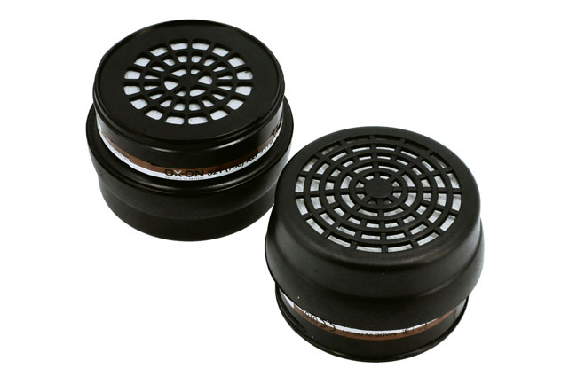 Power-TEC 92670 Paint & Dust Filters – box of 4 (A2P3D)