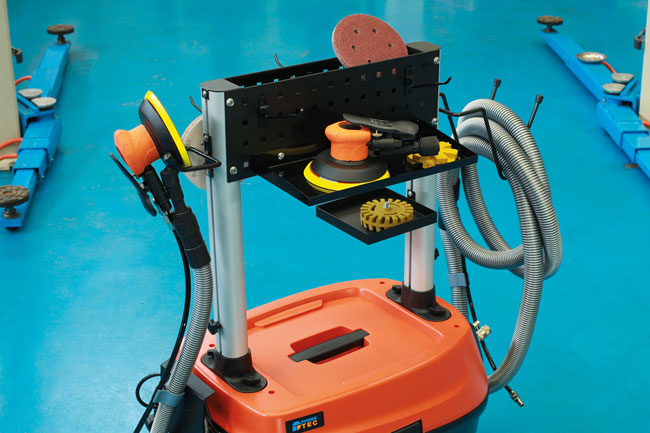 Power-TEC 92698 Multi-Purpose Tool & Accessories Rack - for 92697