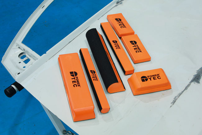 Power-TEC 92711 Sanding Block Set - Multi-Angle 7pc